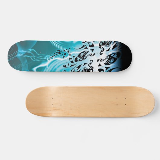 4 Wind Maori Design Skateboard Deck (Horizontal)