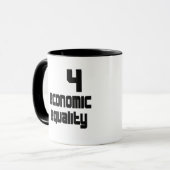 4 Wirtschaftliche Gleichberechtigung - Tasse (Vorderseite Links)