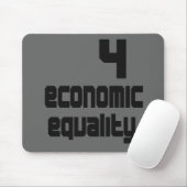 4 Wirtschaftsgleichheit Mousepad (Mit Mouse)