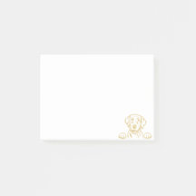 4"x3"-Gelbe Labrador - Nachhinweise