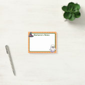 4"x3" Orange Spooky Niedlich Post-it Klebezettel (Büro)