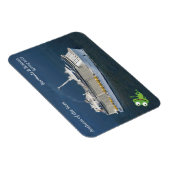 4"x3" Stateroom Door Magnet (Rechte Seite)