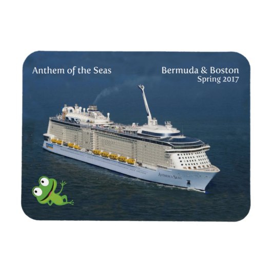 4"x3" Stateroom Door Magnet (Horizontal)