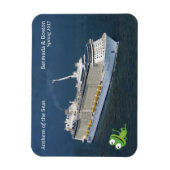 4"x3" Stateroom Door Magnet (Vertikal)