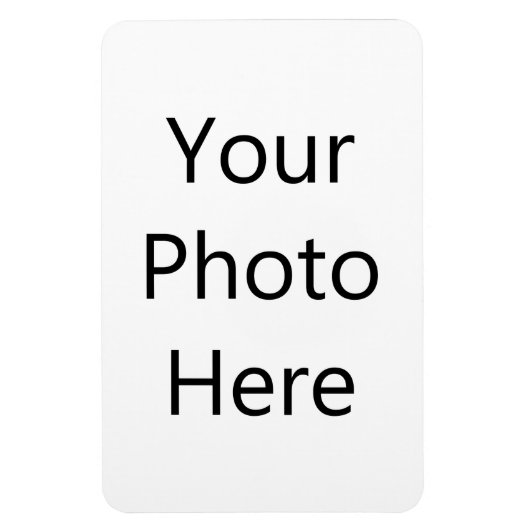 4"x6" Portrait Foto Magnet (Vertikal)