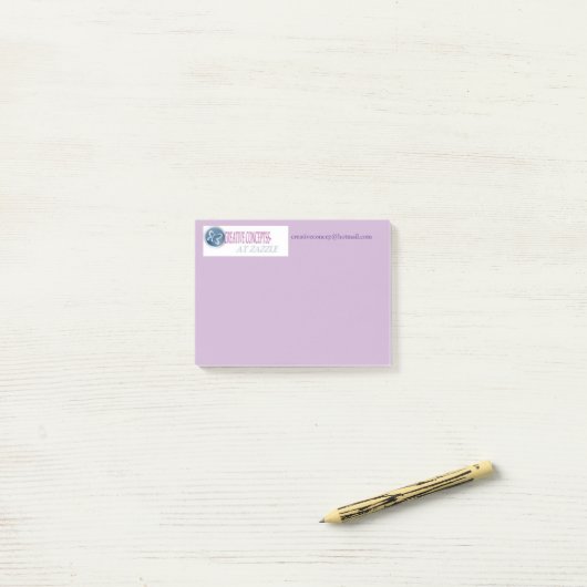 4 x 3 Beitrag, um die benutzerdefinierte Gestaltun Post-it Klebezettel (Auf Schreibtisch)