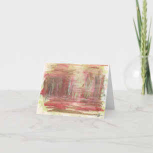 4" x 5,6" Faltkarte - "Bosque" Ankündigung