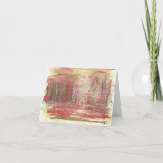 4" x 5,6" Faltkarte - "Bosque" Ankündigung