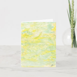 4" x 5,6" gefaltete Notenkarte - "Paraíso" Einladung