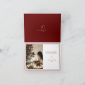 4 x 5,6 Zoll Zentimeter Frohe Weihnachten Minimali (Innenseite)