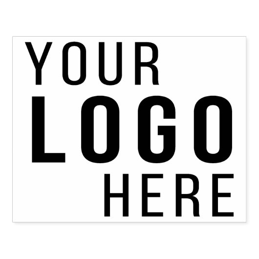 4" x 5" Logo für Großunternehmen Personalisiert Gummistempel (Prägung)
