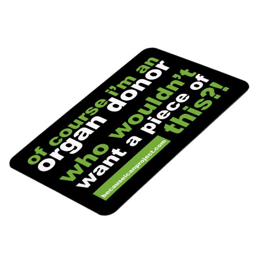 4 x 6 Magnet - für Ihren Kühlschrank oder Ihr Auto (Linke Seite)