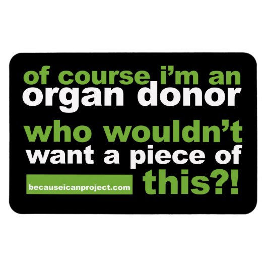 4 x 6 Magnet - für Ihren Kühlschrank oder Ihr Auto (Horizontal)