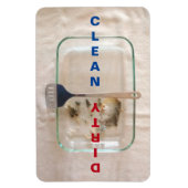 4" x 6" saubere/dirty Backpan Geschirrspüler Magnet (Vertikal)