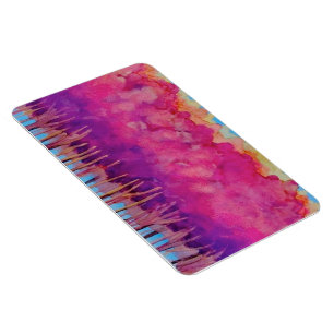 4 x 6 Wasserfarben-"Bloom"-Baumreihe, Magnet