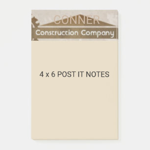 4 x 6 Zoll Beitrag Post-it Klebezettel