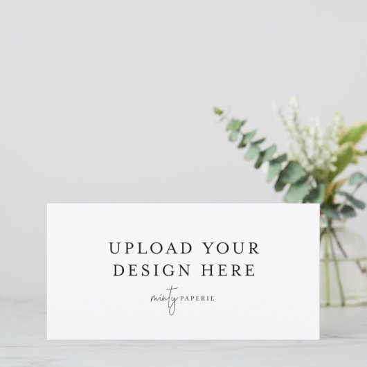 4" x 8" Flachkarte - Landschaft (Stehend Vorderseite)