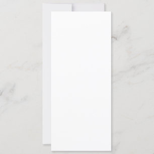 4" x 9,25" Squared Corner Style Einladung zur Hoch