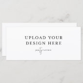 4" x 9" Flachkarte - Landschaft (Vorne/Hinten)