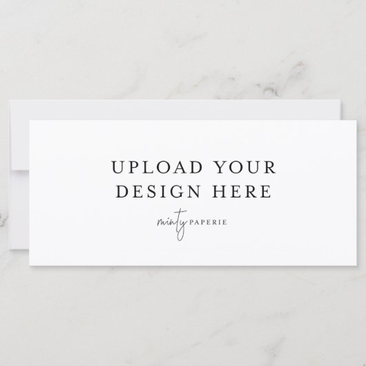 4" x 9" Flachkarte - Landschaft (Vorderseite)