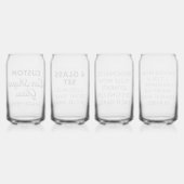 4 x Personalisiertes Formglas 16oz Dosenglas (Hinten)