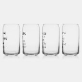 4 x Personalisiertes Formglas 16oz Dosenglas (Links)