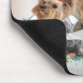 4 Yorkie perfektes Engel mousepad (Ecke)