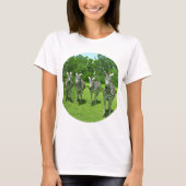 4 Zebras T-Shirt (Vorderseite)