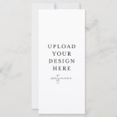 4 Zoll x 9 Zoll Flachkarte - Portrait (Rückseite)