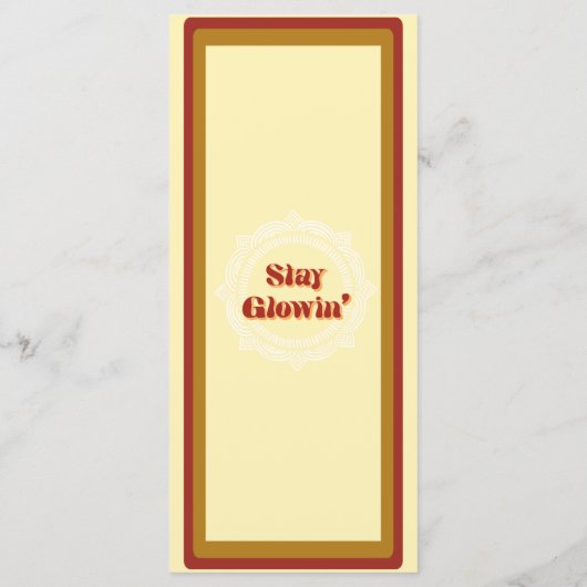 4 Zoll x 9 Zoll großes Flachbildprogramm Programm (Rückseite)