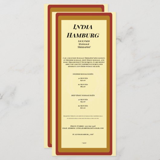 4 Zoll x 9 Zoll großes Flachbildprogramm Programm (Vorne/Hinten)