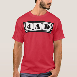 4AD Platten T-Shirt