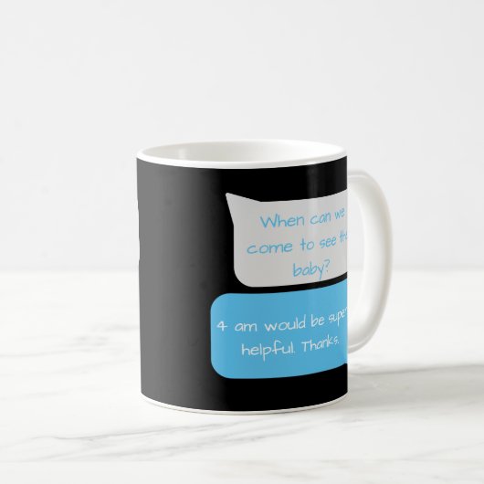 4am Funny New Parters Gesimst Kaffeetasse (VorderseiteRechts)