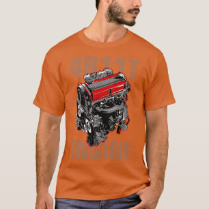 4B11T Motor Mitsubishi Lancer Evo X TShirt