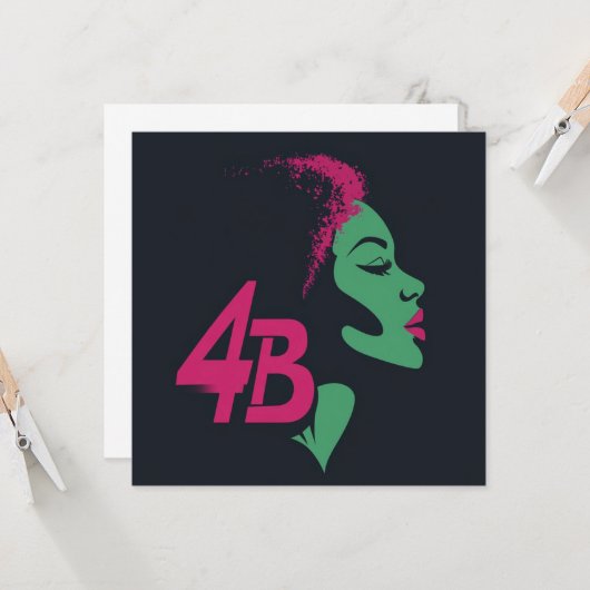 4B Bewegung Karte (Vorderseite/Rückseite Beispiel)