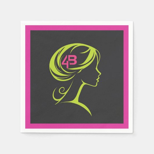 4B Bewegung Serviette (Vorderseite)