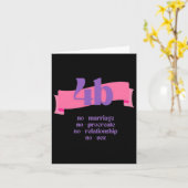 4b Bewegungsaufkleber Karte (Gelbe Blume)