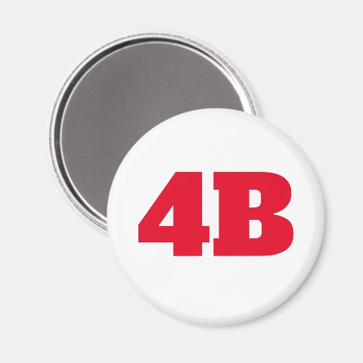 4B MAGNET (Vorderseite/Rückseite)