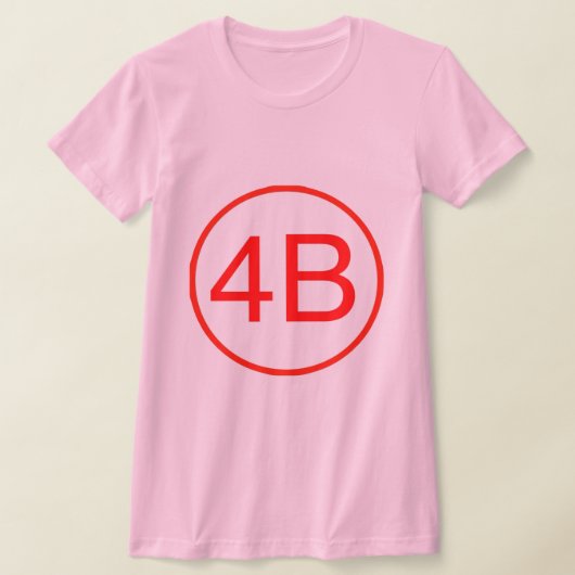 4B T - Shirt (Ablage )