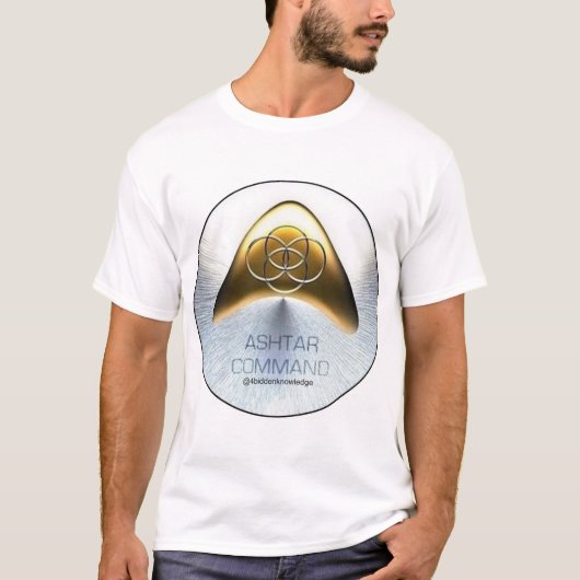 4biddenknowledge Ashtar Befehls-T - Shirt (Vorderseite)