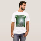 4biddenknowledge, das sie versuchten, uns zu T-Shirt (Vorne ganz)