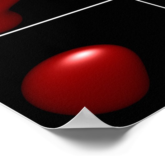 4d-Torus-Fliegenquerschnitt Poster (Ecke)