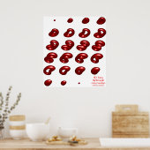 4d-Torus-Fliegenquerschnitt Poster (Küche)