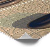 4D-Torus-Kreuzung Poster (Ecke)