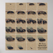 4D-Torus-Kreuzung Poster (Vorne)