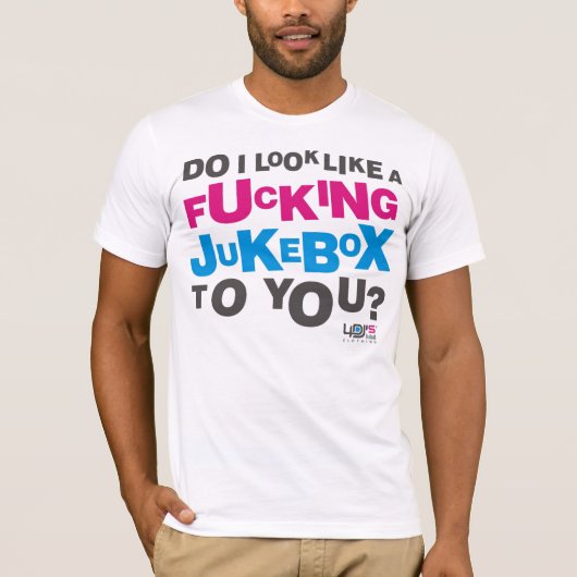 4DJS Juke Box T-Shirt (Vorderseite)