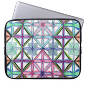 4Ecken auf Laptop-Ärmeln Laptopschutzhülle (Vorderseite)