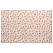 (4in) Coole Bananenbilder im rosa Hintergrund Stoff (Fat Quarter (45,7 x 55,9 cm))