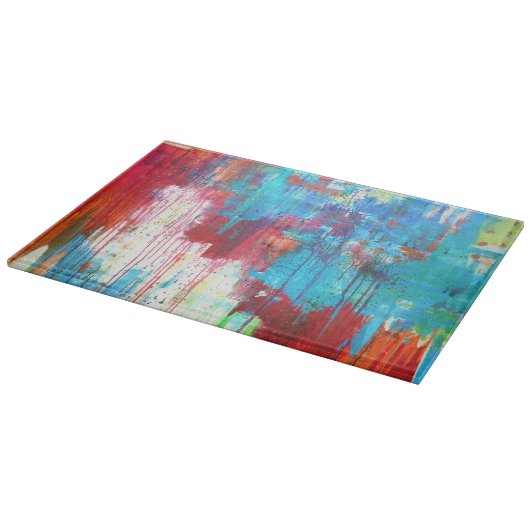 4Jesus 11 x 8 Glas Cutting Board Schneidebrett (Ecke)