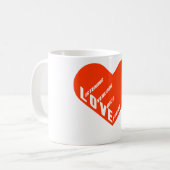 4love kaffeetasse (Vorderseite Links)